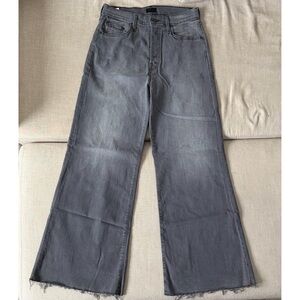 MOTHER The Tomcat Roller Fray Jeans Dancing In The Moonlight High Rise